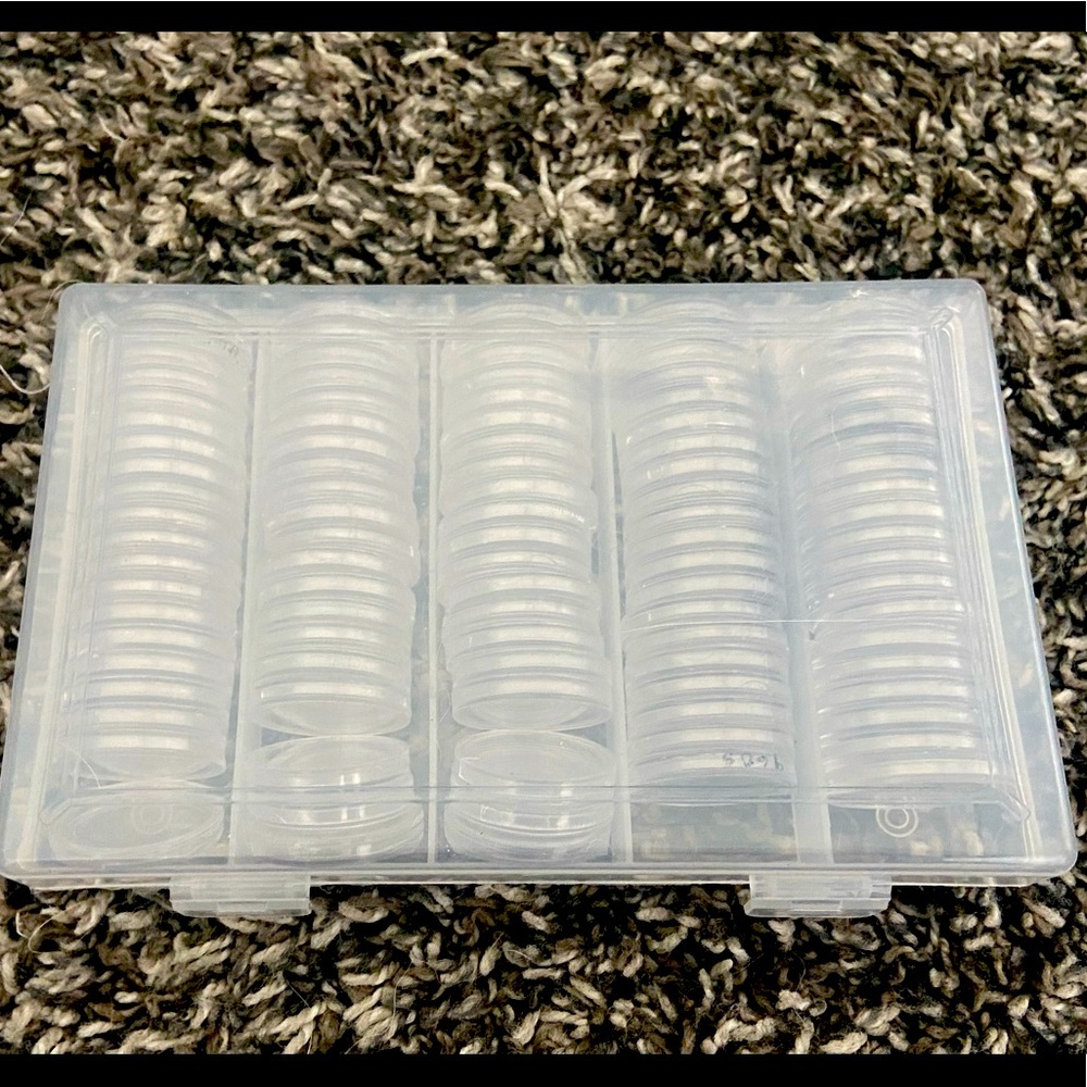 US Quarter capsules with case